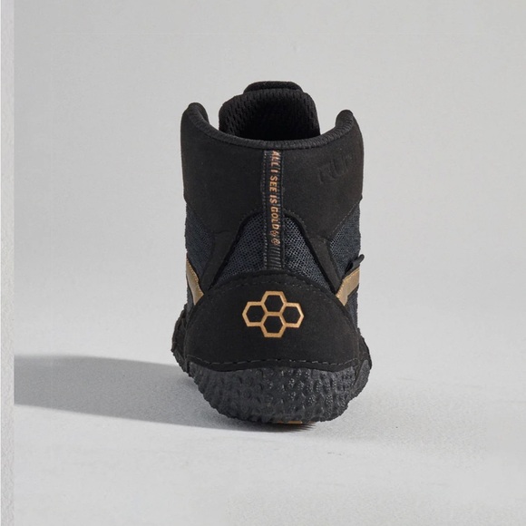 Rudis Jordan Burroughs all I see is gold new with tags wrestling shoes - Picture 4 of 10